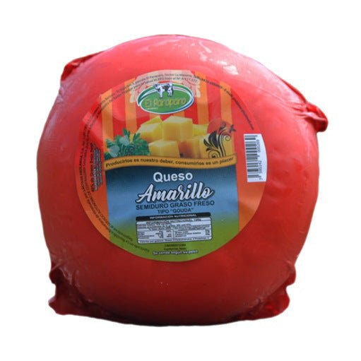 QUESO AMARILLO TIPO GOUDA (DE BOLA) - EL PARAPARO - 1 KG - FamilyBox.Store enviar a venezuela ship to venezuela supermercado online venezuela online supermarket