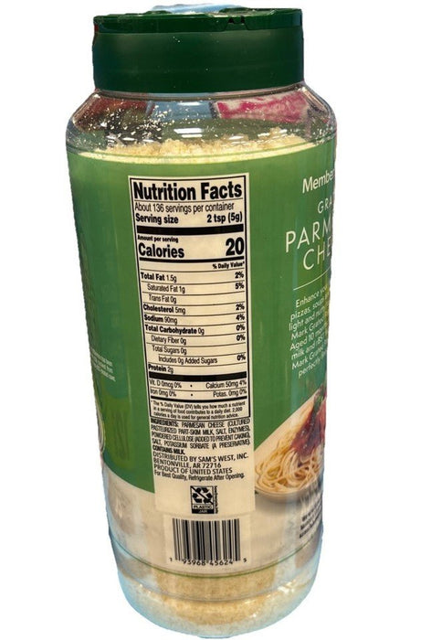 Queso Parmesano Member's Mark - 680gr - FamilyBox.Store enviar a venezuela ship to venezuela supermercado online venezuela online supermarket