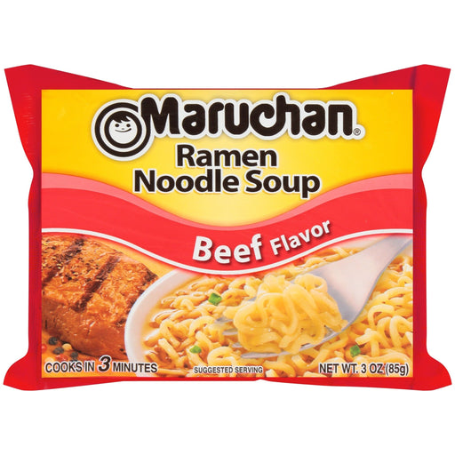 SOPA RAMEN NOODLES POLLO / CARNE - MARUCHAN - 85GR. - FamilyBox.Store enviar a venezuela ship to venezuela supermercado online venezuela online supermarket