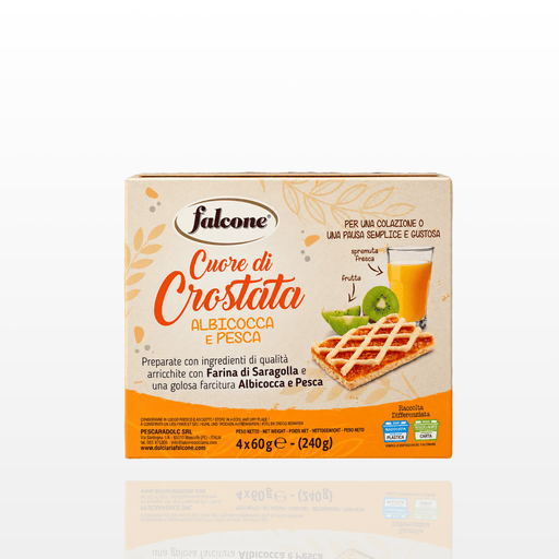 Tarta Cuore di Crostata Albaricoque y Durazno 4 x 60gr - 240gr - FamilyBox.Store enviar a venezuela ship to venezuela supermercado online venezuela online supermarket
