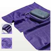 Toalla Deportiva de Secado Rapido con estuche - Azul - FamilyBox.Store enviar a venezuela ship to venezuela supermercado online venezuela online supermarket