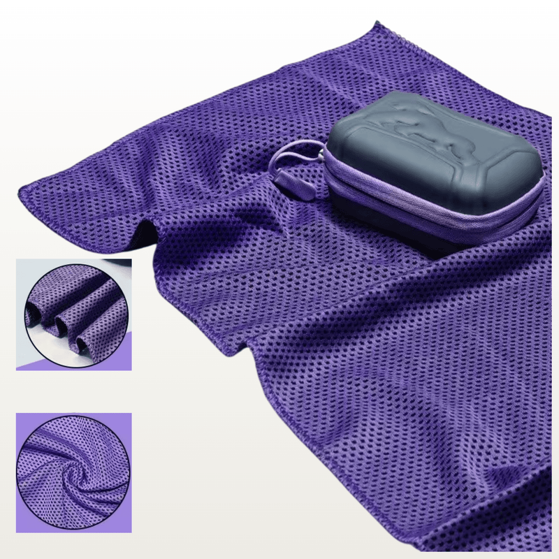 Toalla Deportiva de Secado Rapido con estuche - Fucsia - FamilyBox.Store enviar a venezuela ship to venezuela supermercado online venezuela online supermarket