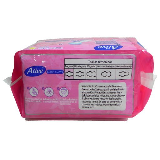 TOALLAS SANITARIAS - ALIVE - NORMAL - CON ALAS - 8 UNDS - FamilyBox.Store enviar a venezuela ship to venezuela supermercado online venezuela online supermarket