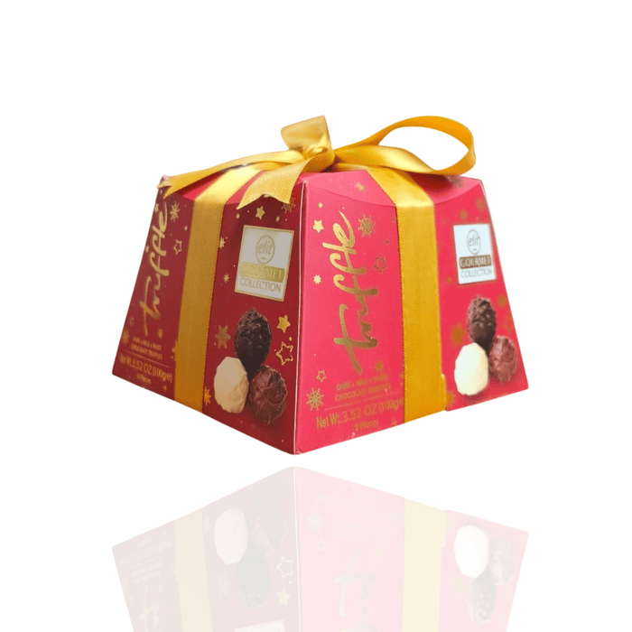 Trufas de Chocolate Dark - Milk - White Truffle Elit Gourmet - Caja roja - 100gr - FamilyBox.Store enviar a venezuela ship to venezuela supermercado online venezuela online supermarket