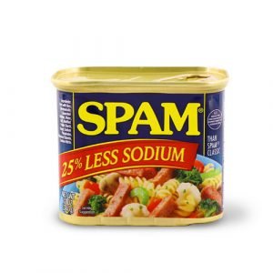 Carne enlatada SPAM Less Sodium - 340gr - FamilyBox.Store enviar a venezuela ship to venezuela supermercado online venezuela online supermarket