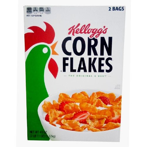 Cereal Cornflakes Kellogg's - 2 bolsas - 1.22 kg - FamilyBox.Store enviar a venezuela ship to venezuela supermercado online venezuela online supermarket