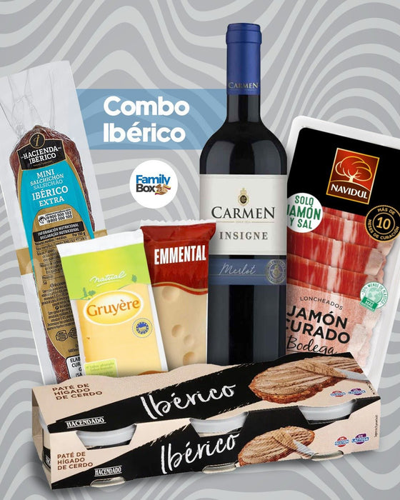 Family Iberico Combo - FamilyBox.Store enviar a venezuela ship to venezuela supermercado online venezuela online supermarket