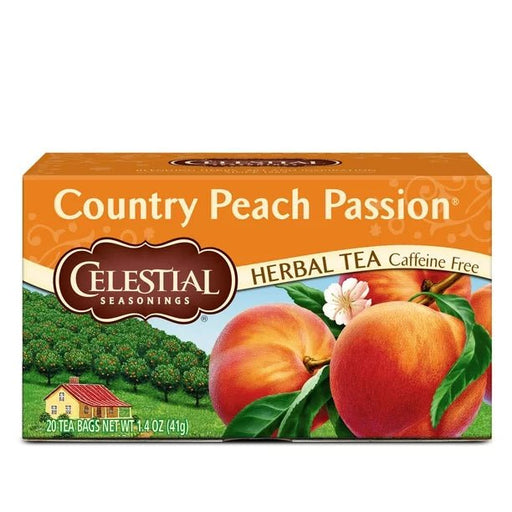 Infusión Celestial Tea Peach Passion libre de cafeína - 20 unds - FamilyBox.Store enviar a venezuela ship to venezuela supermercado online venezuela online supermarket