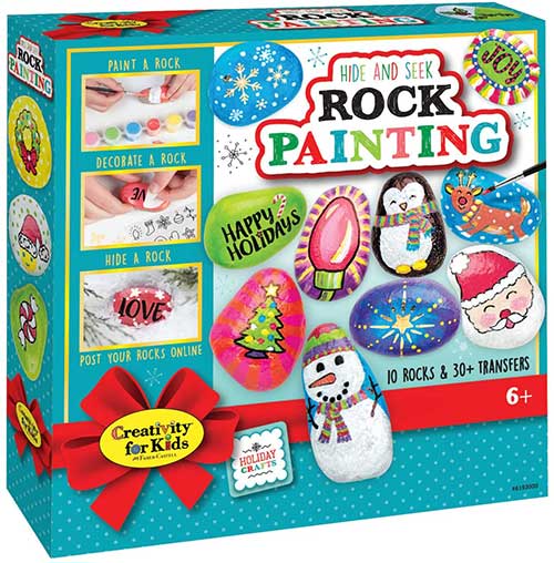 Juguetes - Kit para Pintar Rocas-Edición Navideña - FamilyBox.Store enviar a venezuela ship to venezuela supermercado online venezuela online supermarket