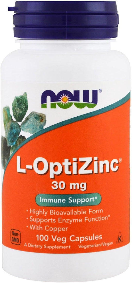 L-Optizinc - NOW - 30mg - 100 Capsulas Veganas - FamilyBox.Store enviar a venezuela ship to venezuela supermercado online venezuela online supermarket