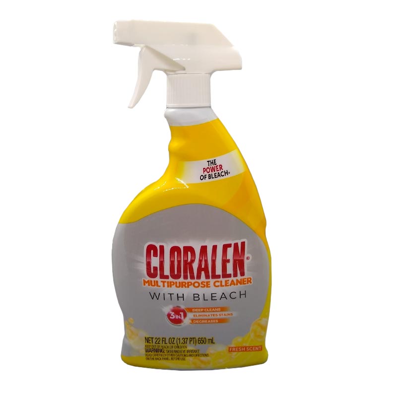 Limpiador multiuso Cloralen con blanqueador - 650ml - FamilyBox.Store enviar a venezuela ship to venezuela supermercado online venezuela online supermarket