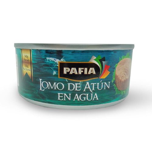 Lomo de atún Pafia en agua -140gr. - FamilyBox.Store enviar a venezuela ship to venezuela supermercado online venezuela online supermarket