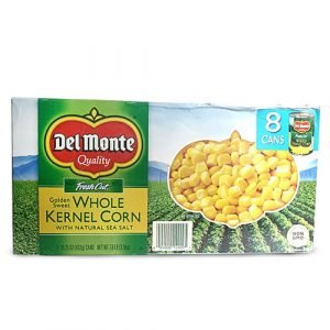 Maíz dulce entero Del Monte enlatado -Caja de 8 Latas 432gr. c/u - FamilyBox.Store enviar a venezuela ship to venezuela supermercado online venezuela online supermarket