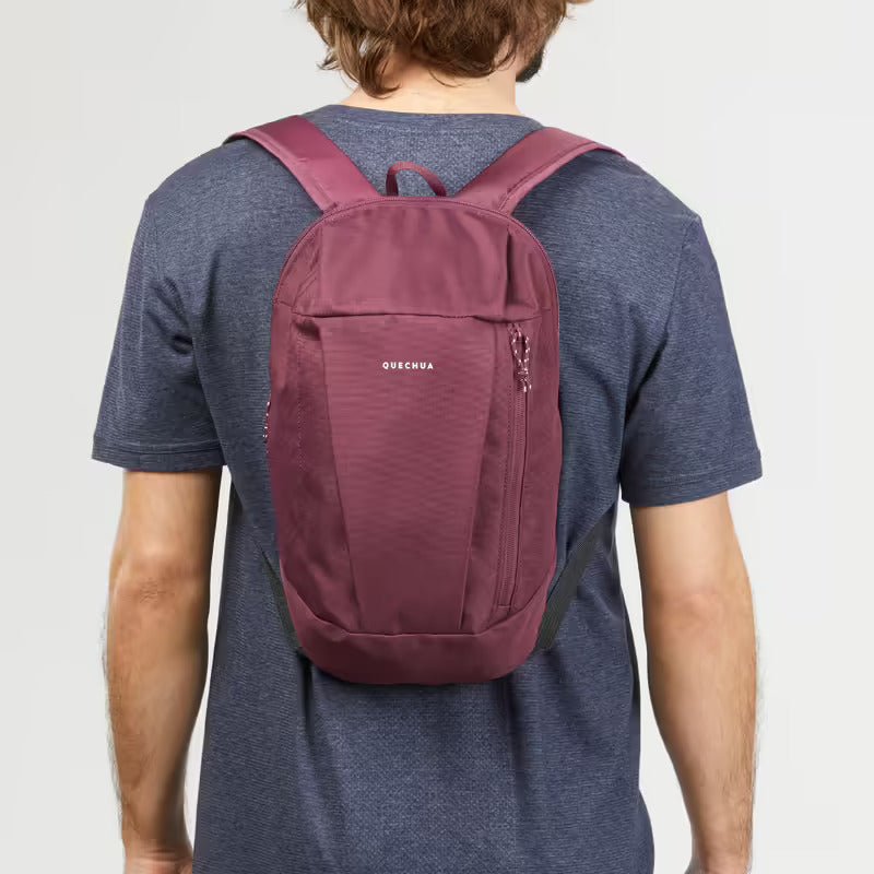 quechua wanderrucksack Burgundy Hiking Backpack - QUECHUA