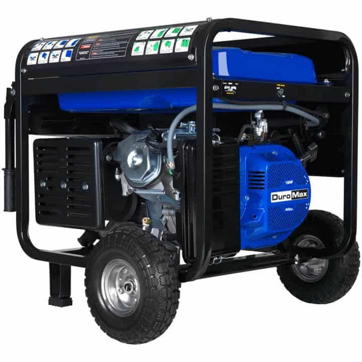 DUROMAX 10000 W Dual Fuel Portable Power Plant — FamilyBox.Store