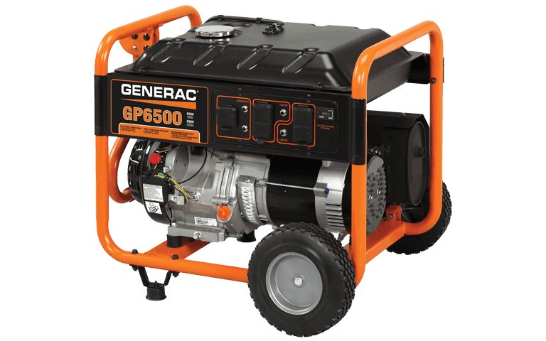 Generac GP Series 6500 Gasoline Portable Power Plant with Delivery in ...