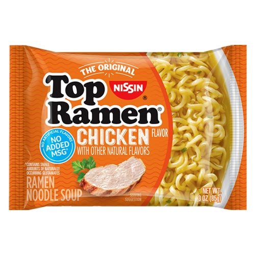 Sopa de fideos instantánea Top Ramen Noodles Sabor a Pollo - 3 oz. - FamilyBox.Store enviar a venezuela ship to venezuela supermercado online venezuela online supermarket